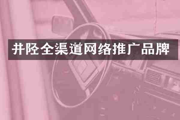 井陉全渠道网络推广品牌