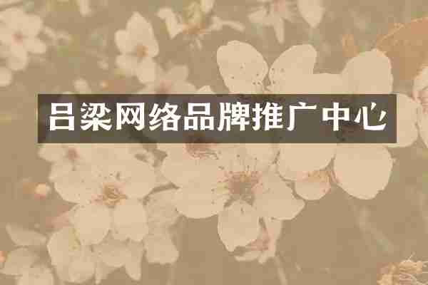 吕梁网络品牌推广中心