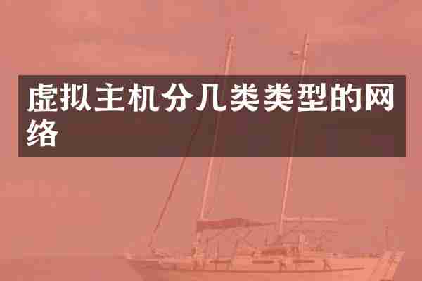 虚拟主机分几类类型的网络