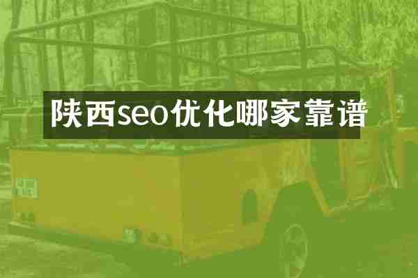 陕西seo优化哪家靠谱