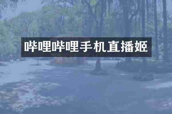 哔哩哔哩手机直播姬