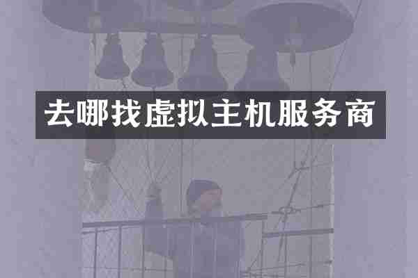 去哪找虚拟主机服务商