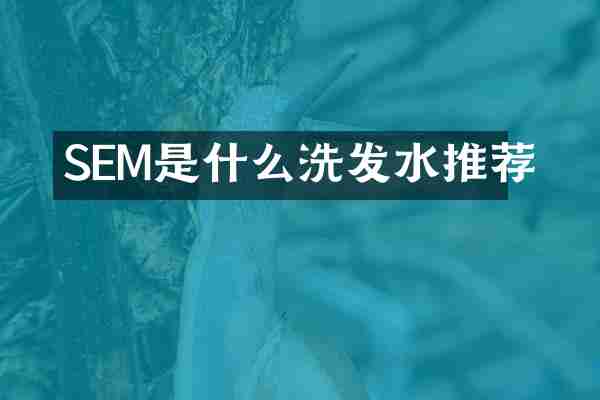 SEM是什么洗发水推荐