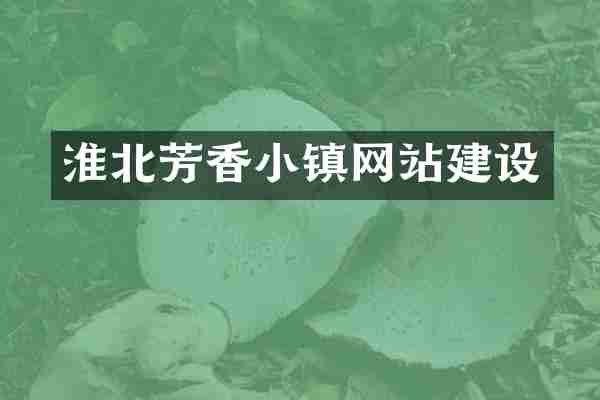 淮北芳香小镇网站建设