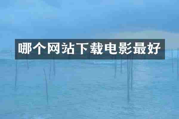 哪个网站下载电影最好