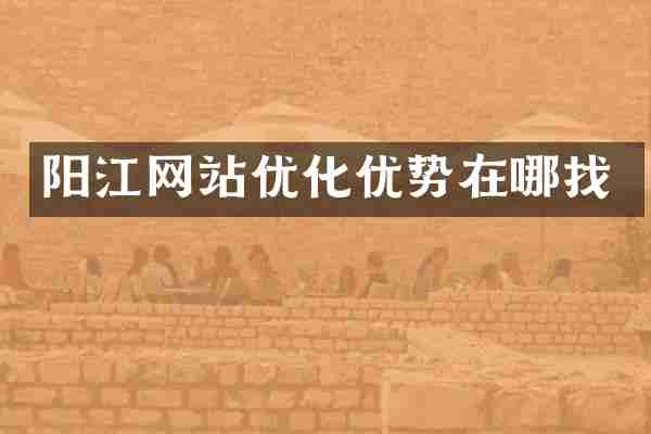 阳江网站优化优势在哪找
