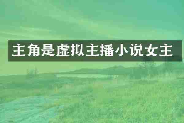 主角是虚拟主播小说女主