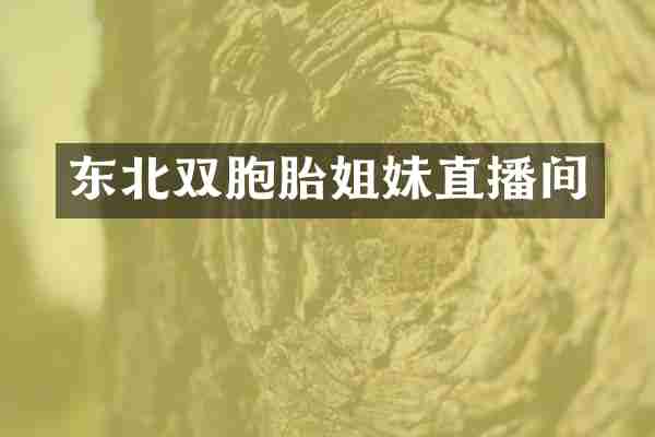 东北双胞胎姐妹直播间