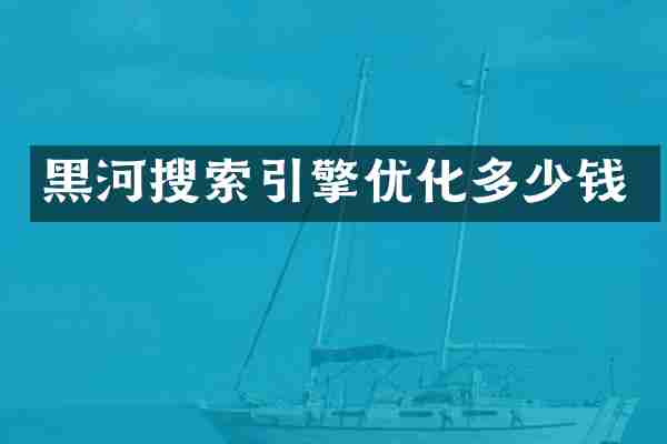 黑河搜索引擎优化多少钱