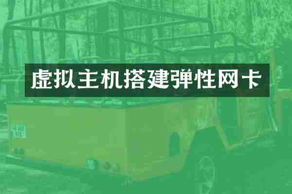 虚拟主机搭建弹性网卡