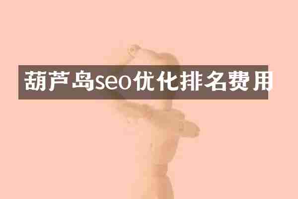 葫芦岛seo优化排名费用