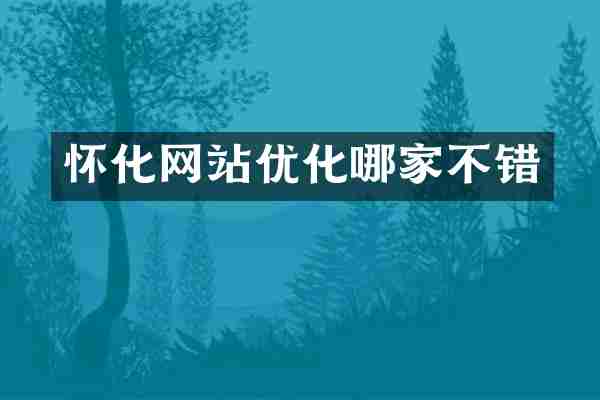 怀化网站优化哪家不错