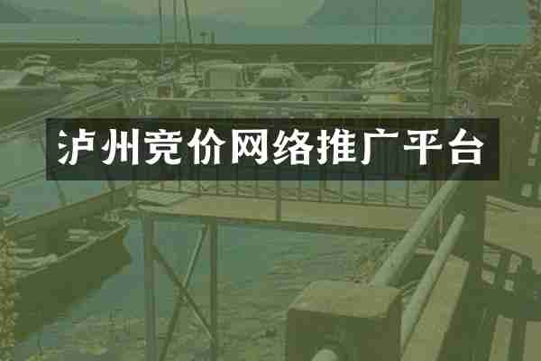 泸州竞价网络推广平台