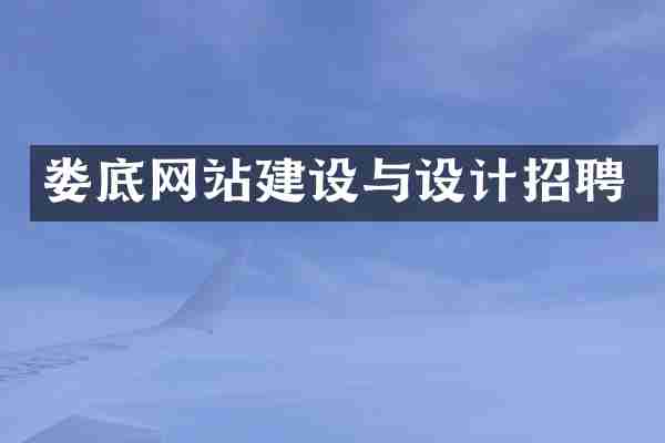 娄底网站建设与设计招聘