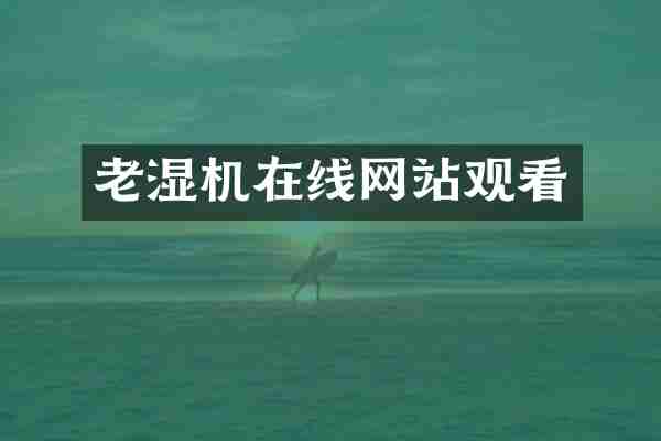 老湿机在线网站观看