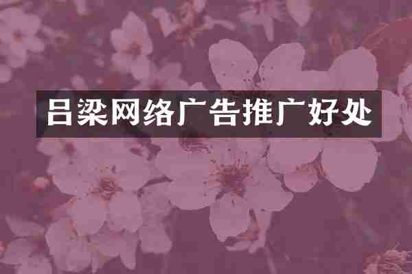 吕梁网络广告推广好处