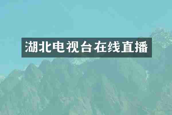 湖北电视台在线直播