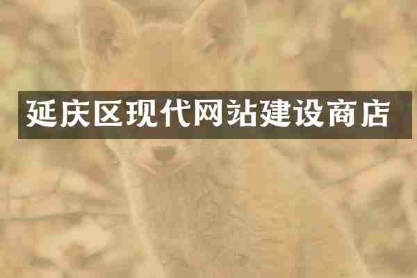 延庆区现代网站建设商店