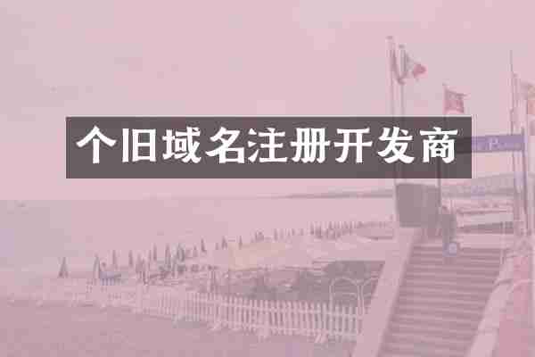 个旧域名注册开发商