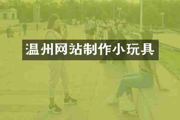 温州网站制作小玩具