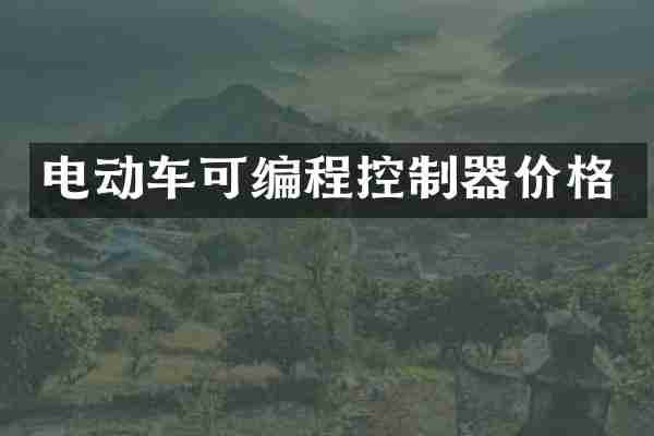 电动车可编程控制器价格