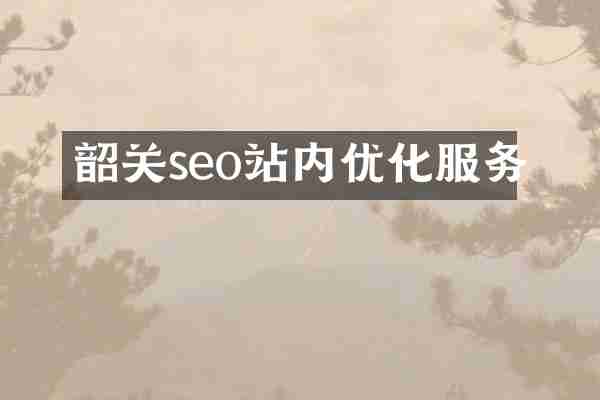 韶关seo站内优化服务