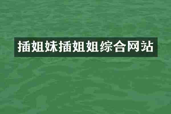 插姐妹插姐姐综合网站