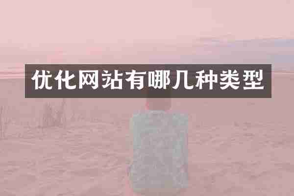 优化网站有哪几种类型