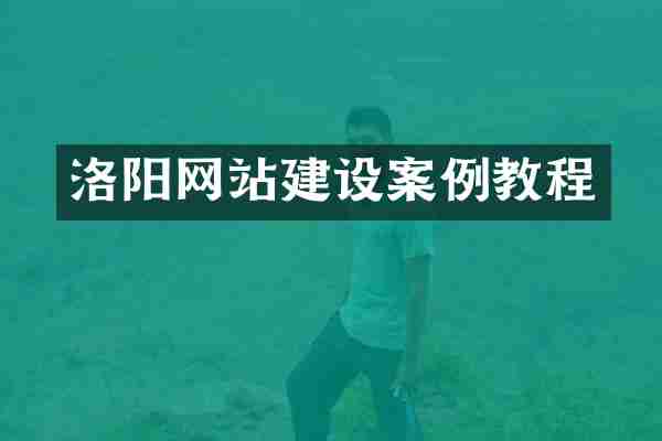 洛阳网站建设案例教程