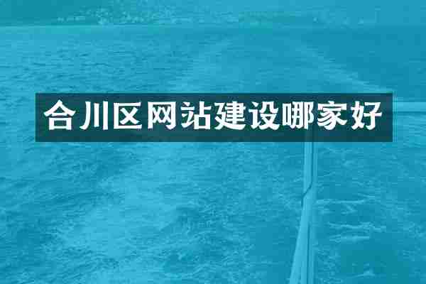 合川区网站建设哪家好