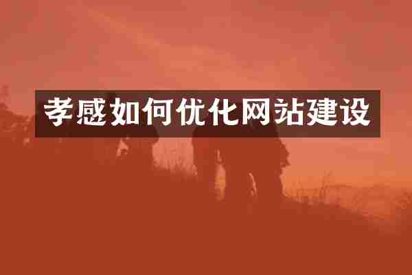 孝感如何优化网站建设