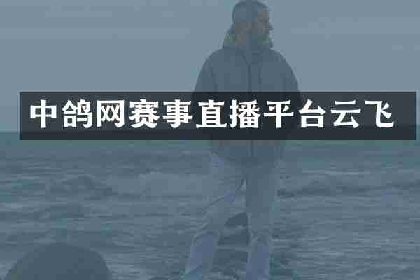 中鸽网赛事直播平台云飞