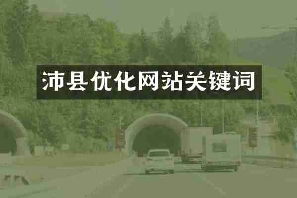 沛县优化网站关键词