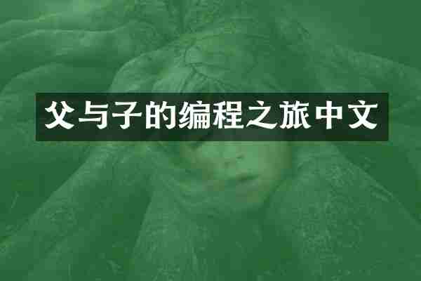 父与子的编程之旅中文