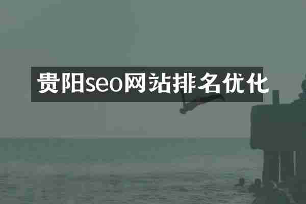 贵阳seo网站排名优化