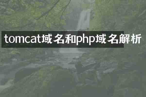 tomcat域名和php域名解析