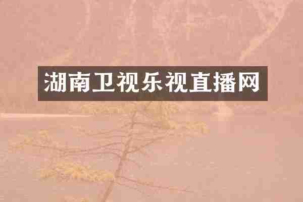 湖南卫视乐视直播网