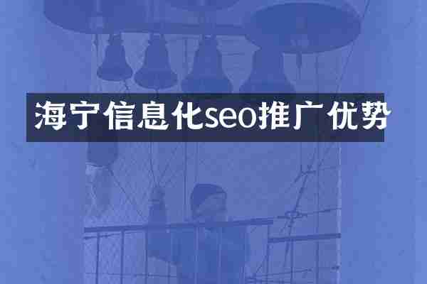 海宁信息化seo推广优势