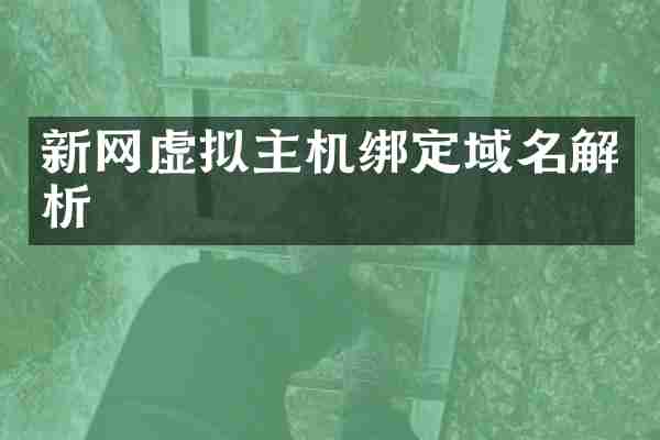 新网虚拟主机绑定域名解析