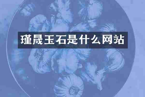 瑾晟玉石是什么网站