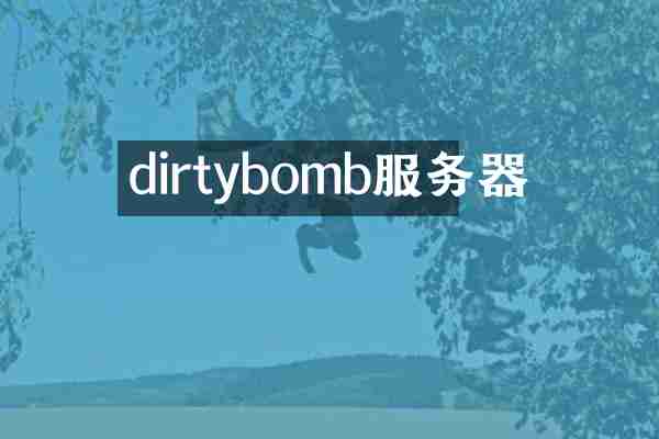 dirtybomb服务器