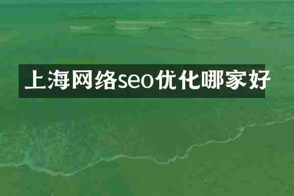 上海网络seo优化哪家好