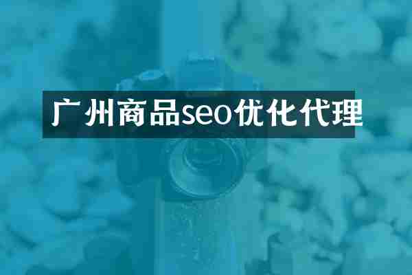 广州商品seo优化代理