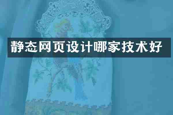 静态网页设计哪家技术好