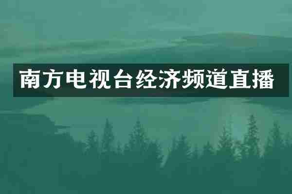 南方电视台经济频道直播