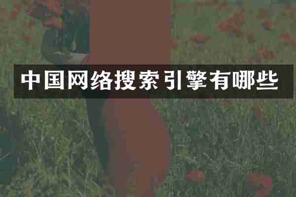 中国网络搜索引擎有哪些