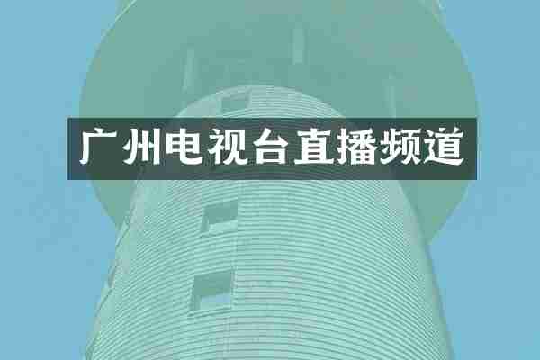 广州电视台直播频道