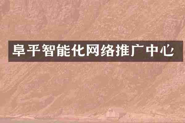 阜平智能化网络推广中心