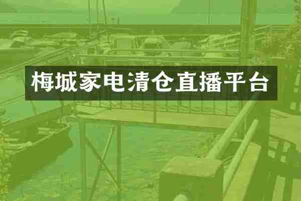 梅城家电清仓直播平台