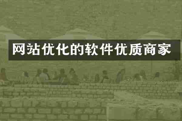 网站优化的软件优质商家